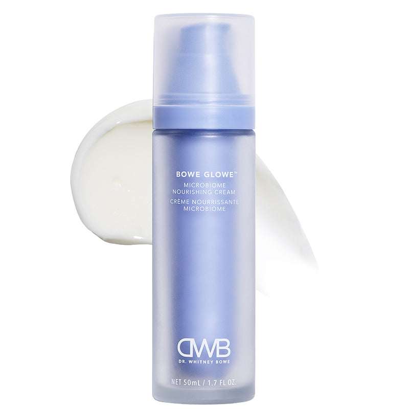 Bowe Glowe microbiome nourishing cream 1.7oz/50ml packaging