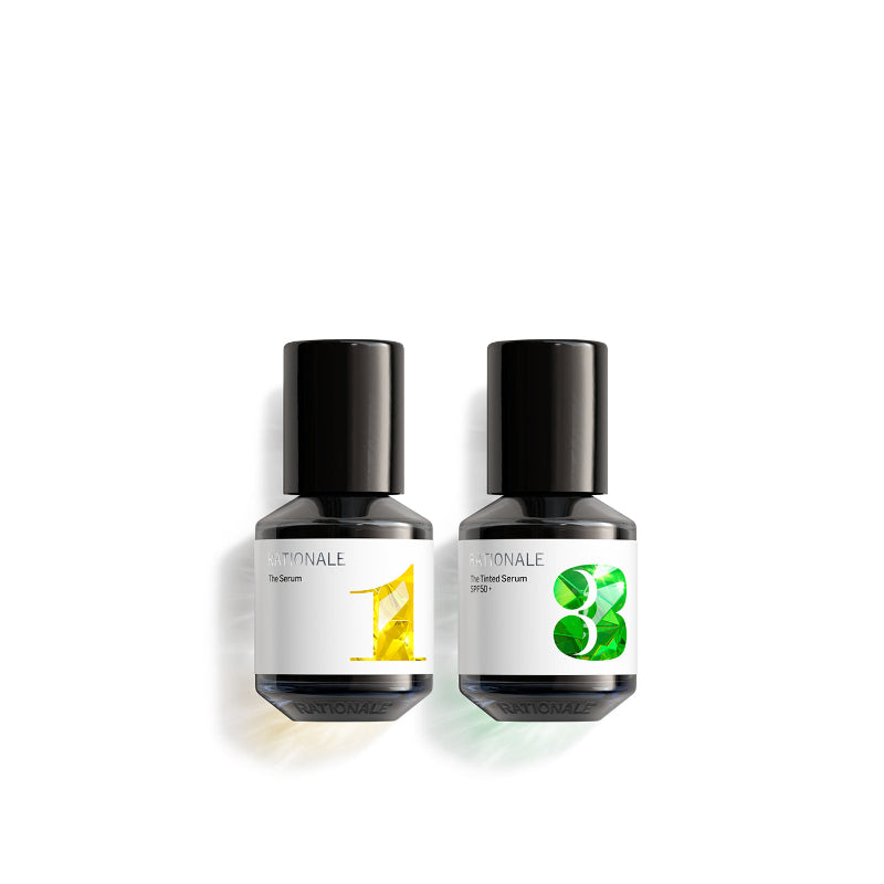 RATIONALE Protect Duo #1 The Serum and #3 The Tinted Serum SPF50+ product image