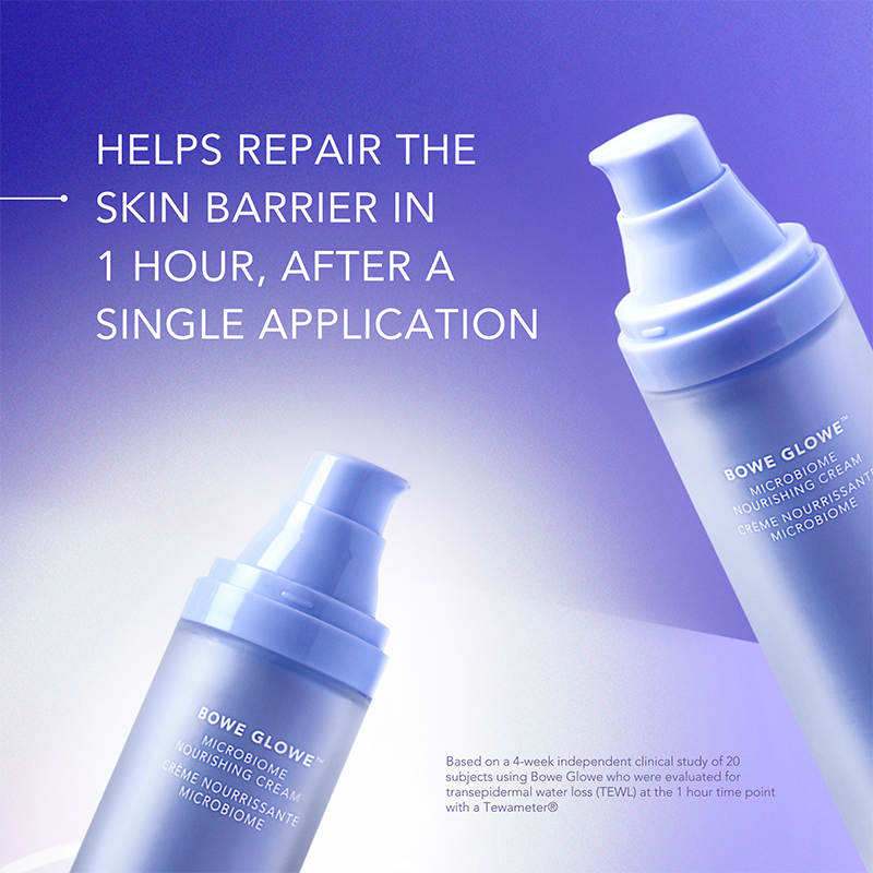 Bowe Glowe microbiome nourishing cream 1.7oz/50ml benefits