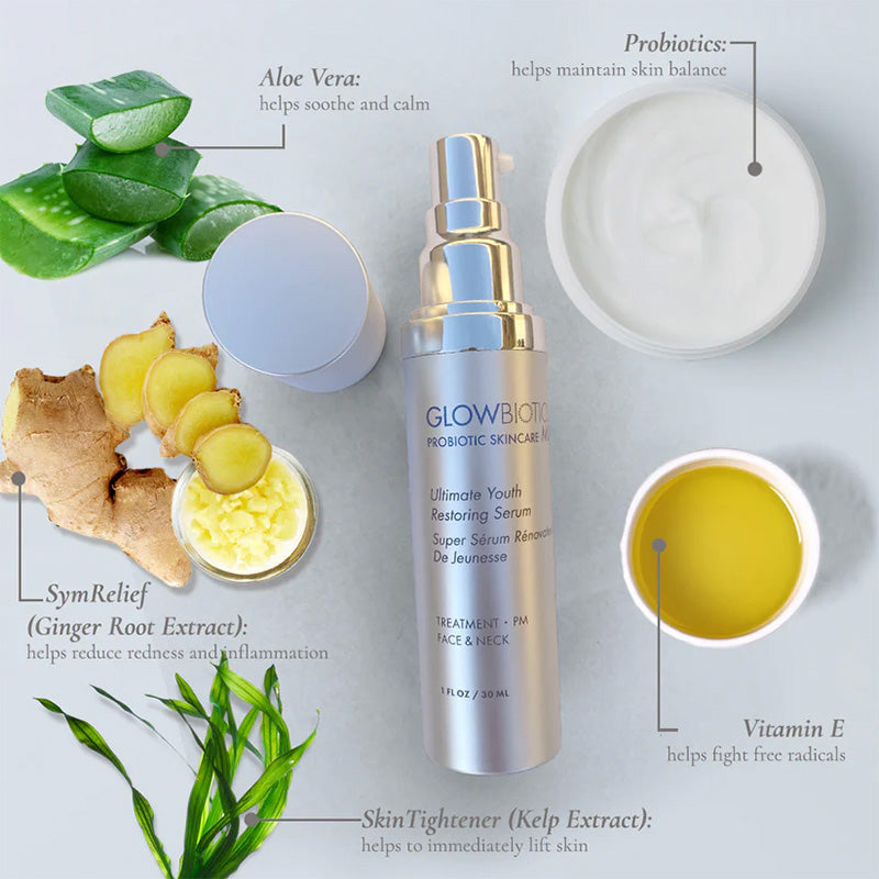 Glowbiotics MD Advanced Vitamin C Brightening Serum ingredients