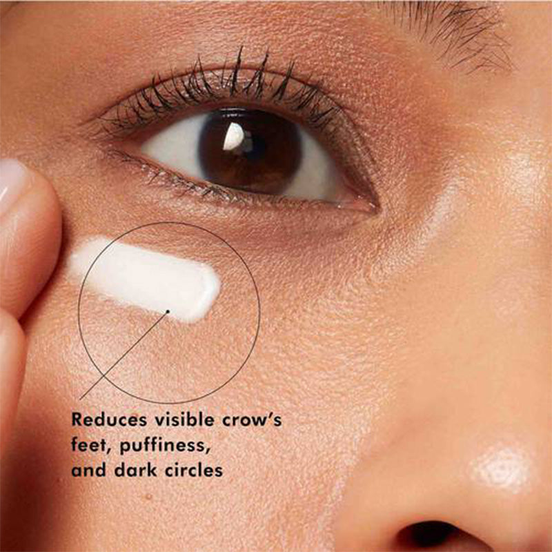 Reduces visible crow&#39;s feet, puffiness, and dark circles