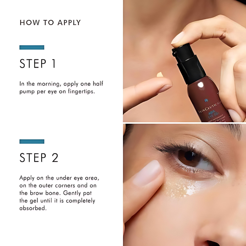 How to apply SkinCeuticals AOX + Eye Gel 15 ml / 0.5 fl oz 