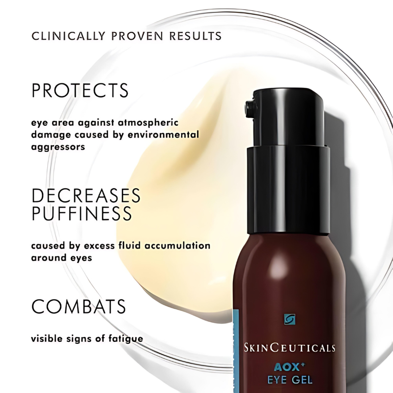 SkinCeuticals AOX + Eye Gel 15 ml / 0.5 fl oz benefits