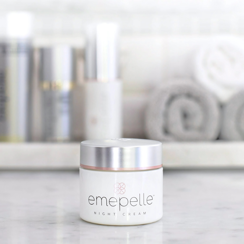 biopelle Emepelle Night Cream 1.7 fl oz with retinol and niacinamide