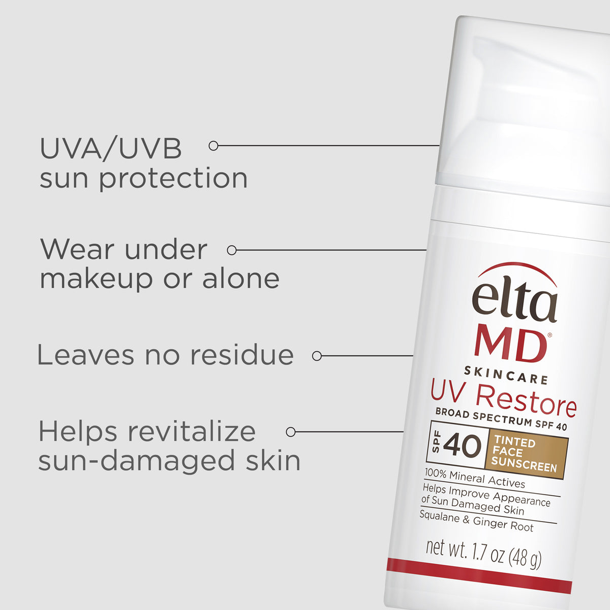 EltaMD UV Restore Tinted Broad-Spectrum SPF 40