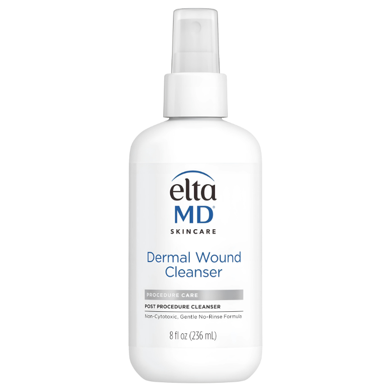 eltaMD DERMAL WOUND CLEANSER (INCLUDES 21 COSMETIC PADS) 8 OZ / 236 ml