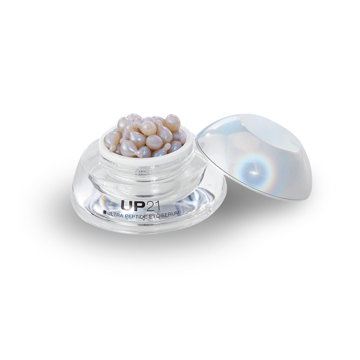 Dermasensa UP21 Eye serum 42 capsule count with cap off