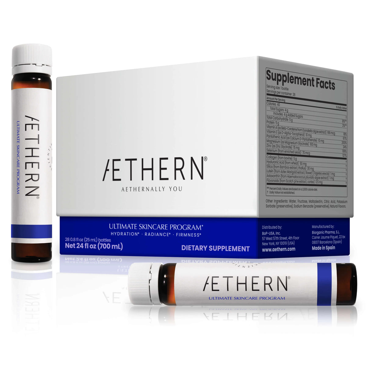Aethern Ultimate Skincare Program box, 30 day supply