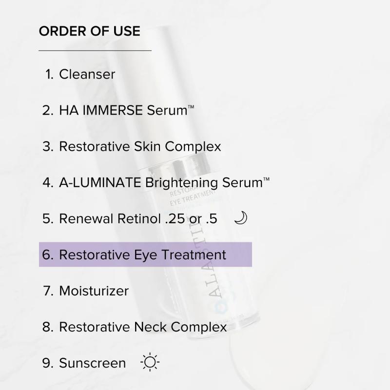 Restorative Eye Treatment with TriHex Technology®