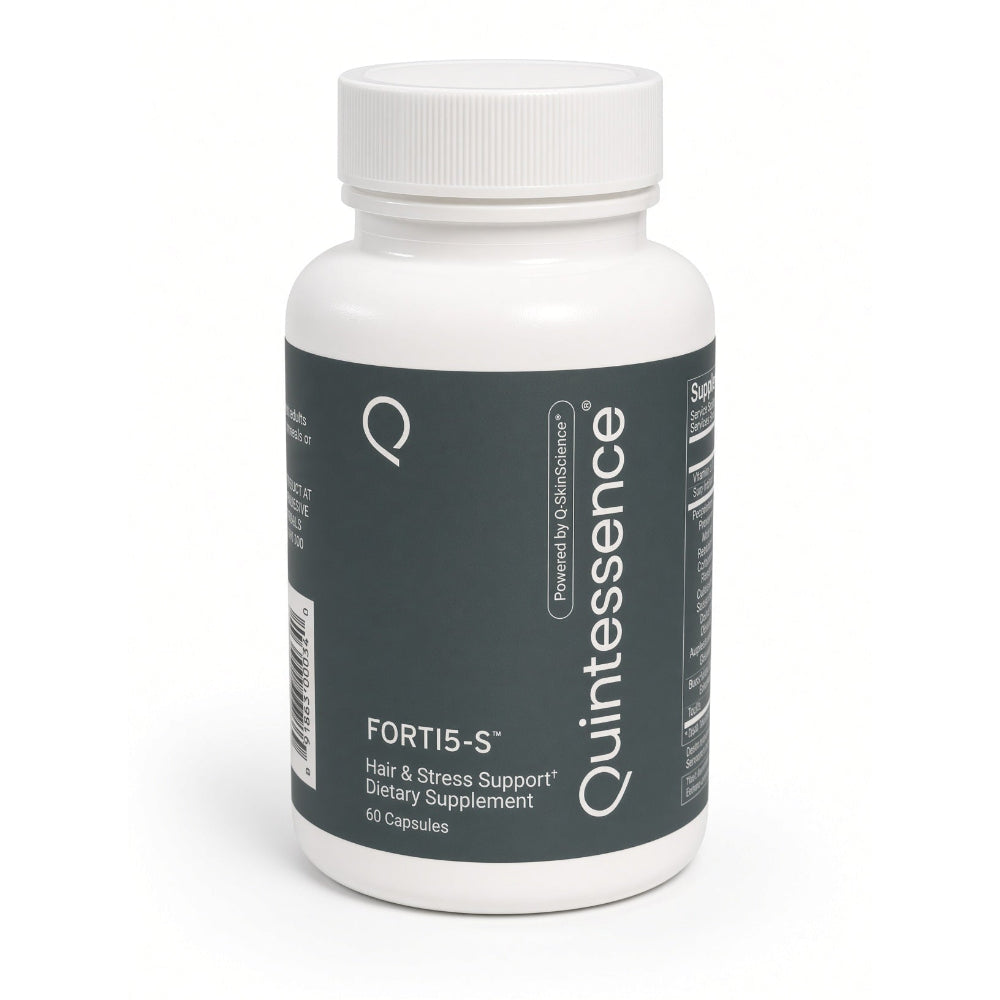 Quintessence Forti5-S Hair & Stress Support dietary supplement, 60-capsule bottle