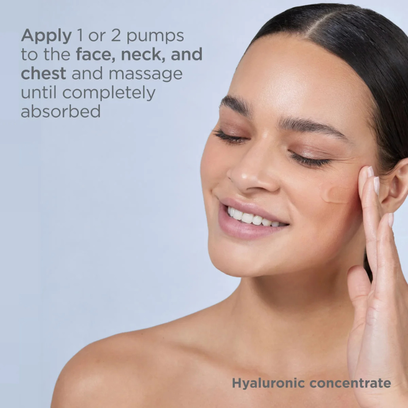 How to apply ISDIN Hyaluronic Concentrate 30 ml / 1 fl oz