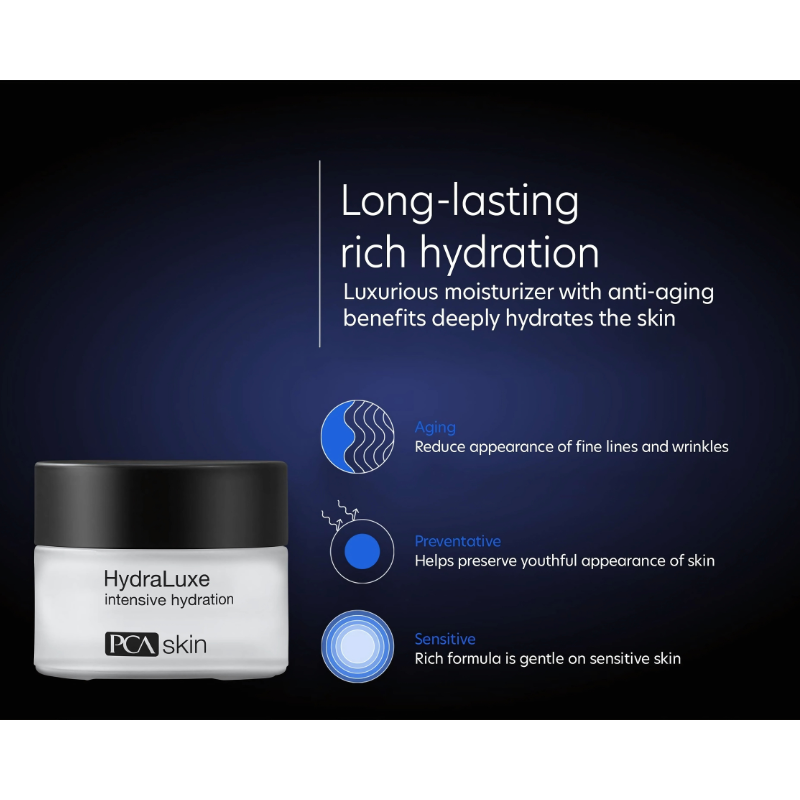 PCA skin HydraLuxe 1.8 oz / 51 g long lasting hydration