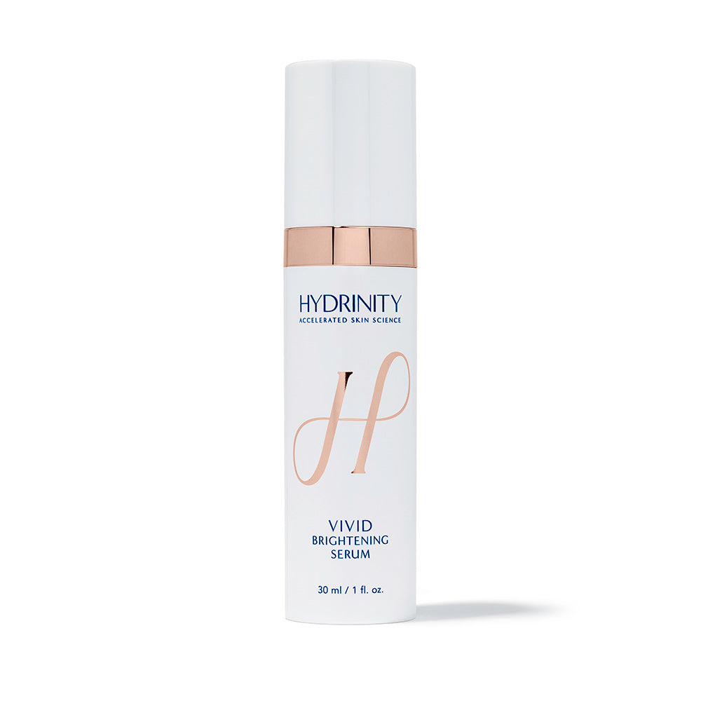 Hydrinity Vivid Brightening Serum 30ml/1 fl oz package on white background