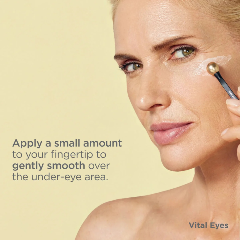 How to apply ISDIN Vital Eyes 15 g