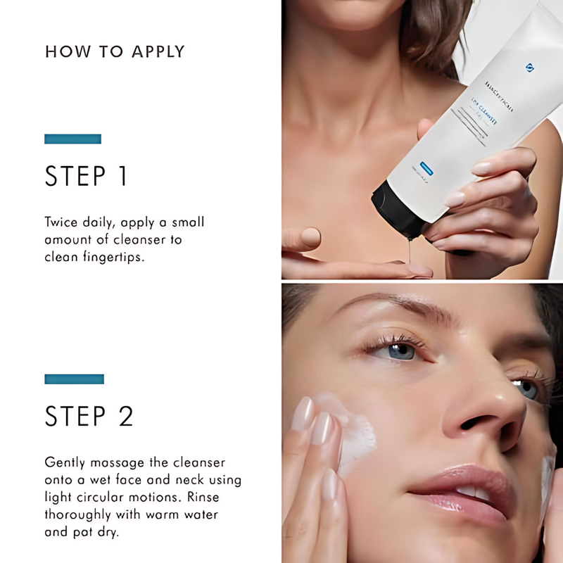 How to apply SkinCeuticals LHA Cleansing Gel 240 ml / 8 fl oz ingredients