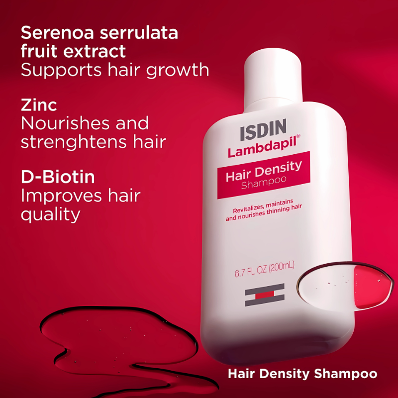 ISDIN Lambdapil Shampoo 6.7 fl oz / 200 ml ingredients