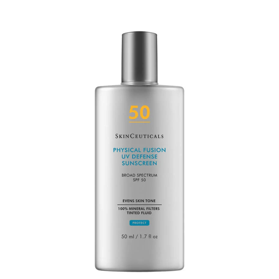 SkinCeuticals Physical Fusion UV Defense Sunscreen broad spectrum spf 50, 50 mL/1.7oz size