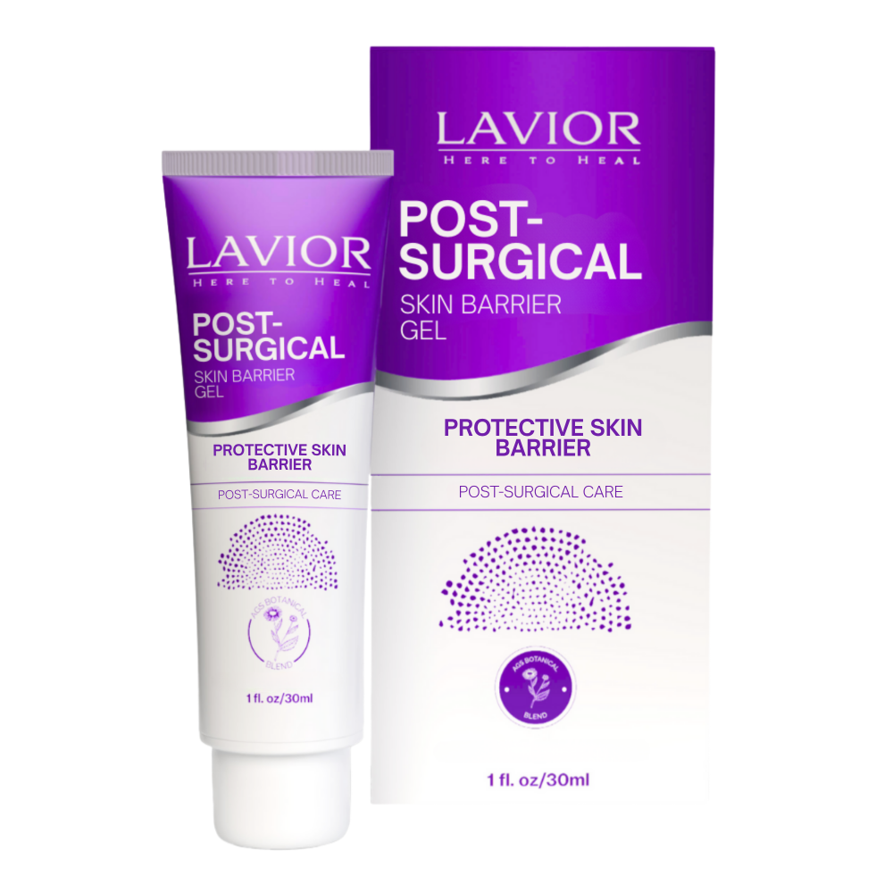 Lavior Post-Surgical Skin Barrier Gel 1 fl oz / 30 mL tube and box