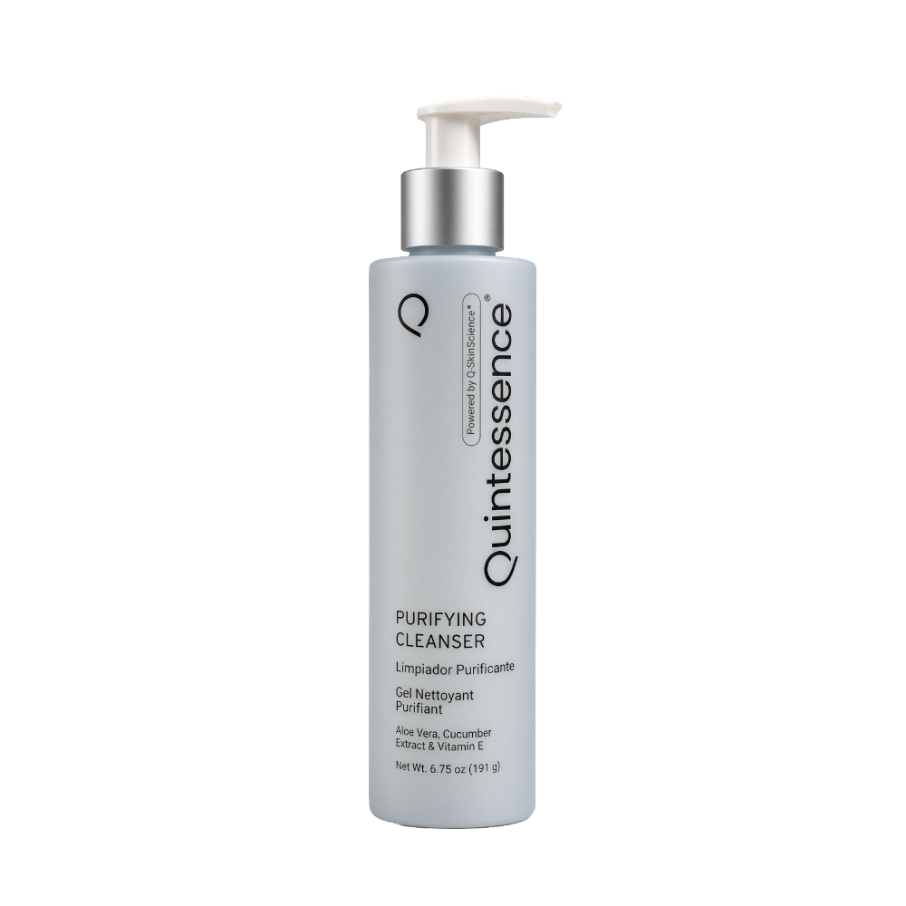 Quintessence Purifying Cleanser with Aloe Vera, Cucumber Extract and Vitamin E, 6.75 oz pump bottle