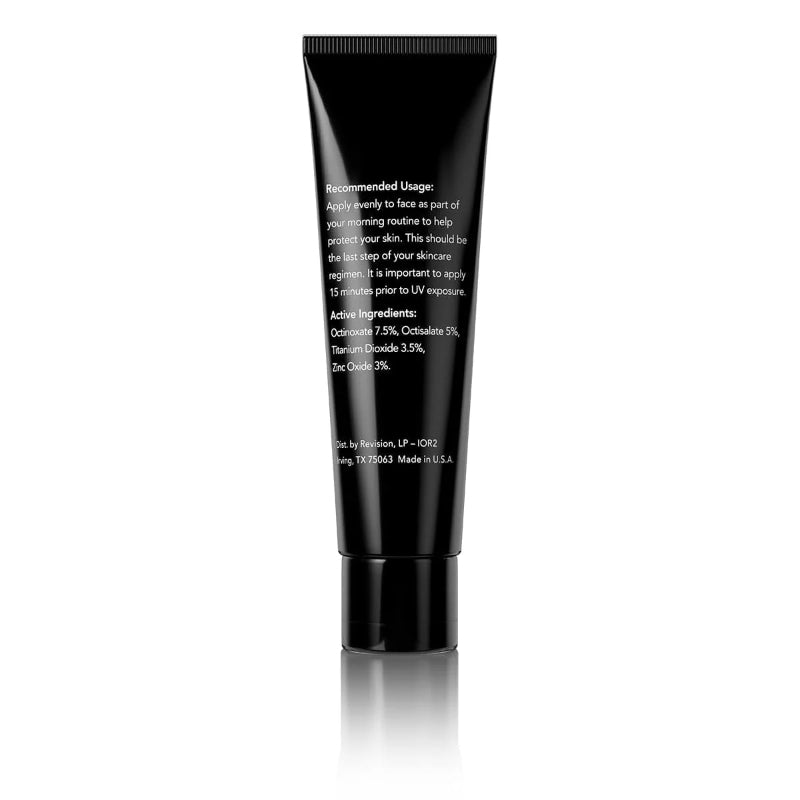 Recommended usage of Revision skincare Intellishade® Original 1.7 oz | 48 g 