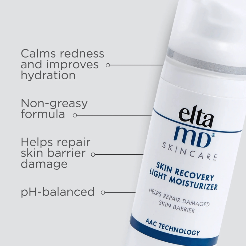 eltaMD SKIN RECOVERY LIGHT MOISTURIZER 1.7 fl oz / 50 ml benefits