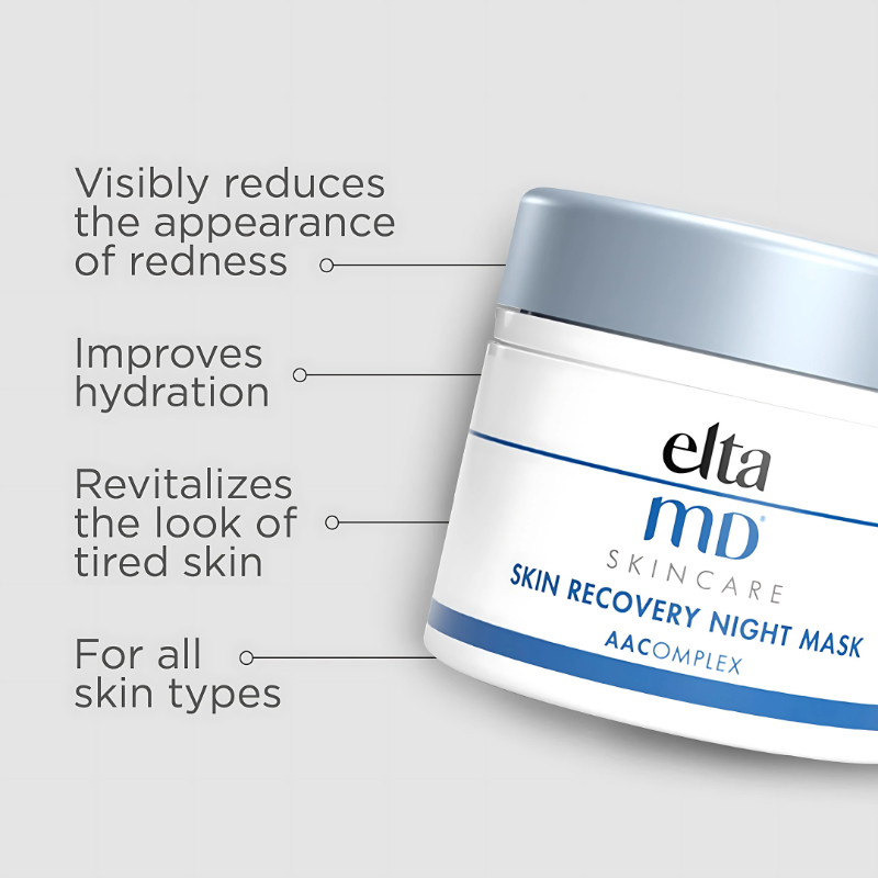 eltaMD SKIN RECOVERY NIGHT MASK 1.7 fl oz / 50 ml benefits