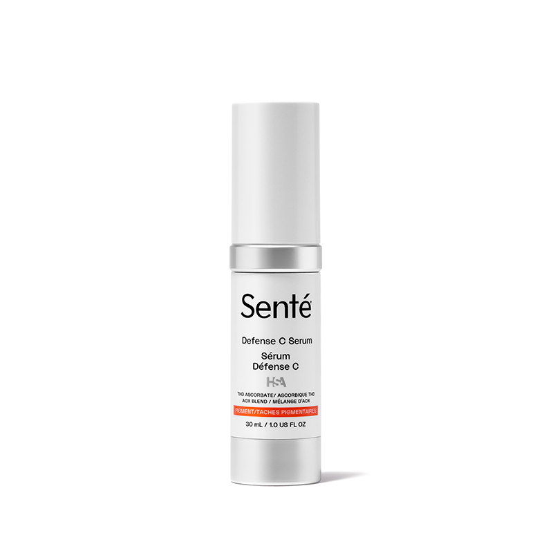 Sente defense c serum 30 ml packaging on white background
