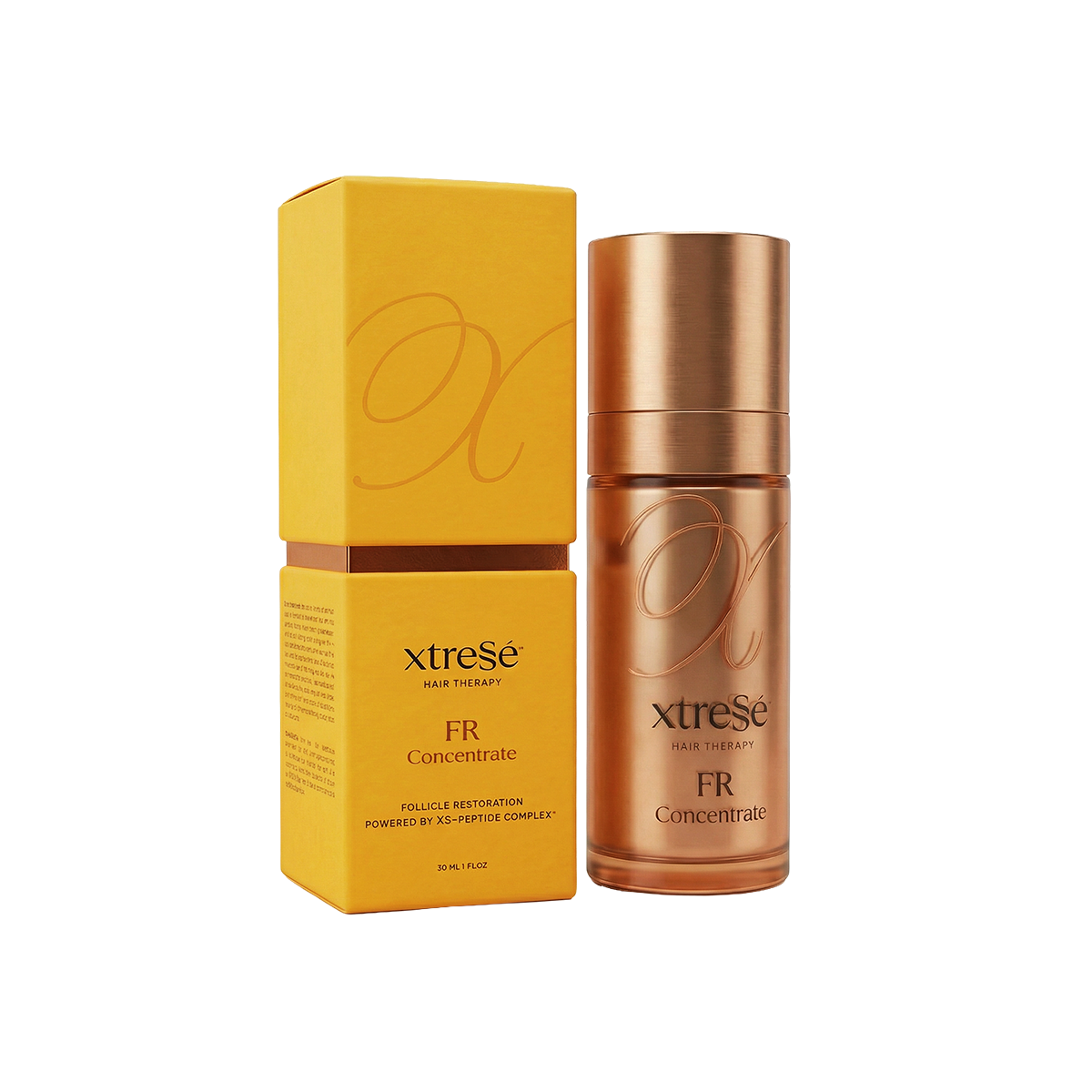 Xtressé FR Concentrate bottle and box. 1 fl oz/30mL