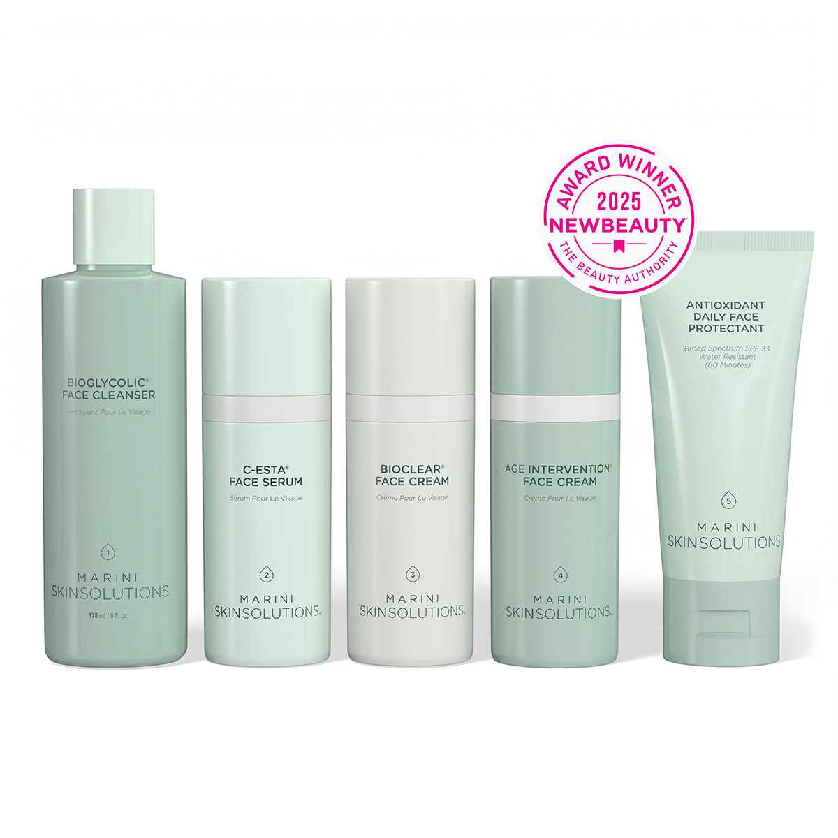 Marini Skin Solutions Dry/Very Dry Skin Care Management System, untinted award