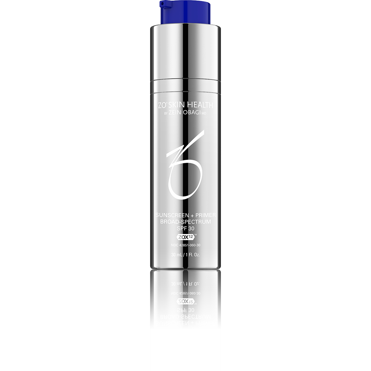 ZO Skin Health Sunscreen + Primer Broad-Spectrum SPF 30 1 fl oz / 30 ml cap off