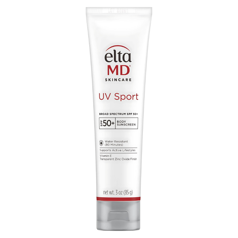 eltaMD UV Sport Body Sunscreen Broad-Spectrum SPF 50 3.0 Oz / 85 g Tube 