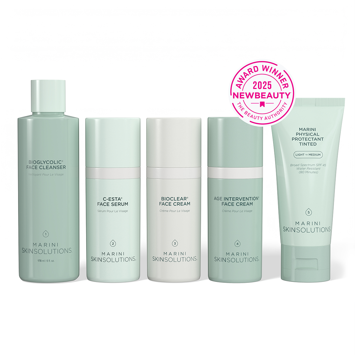 Marini Skin Solutions Skin Care Management System Dry/Very Dry with Tinted SPF New Beauty Award