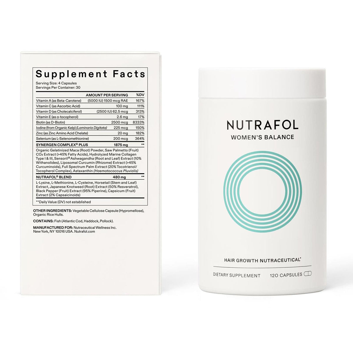 Nutrafol Women's Balance info