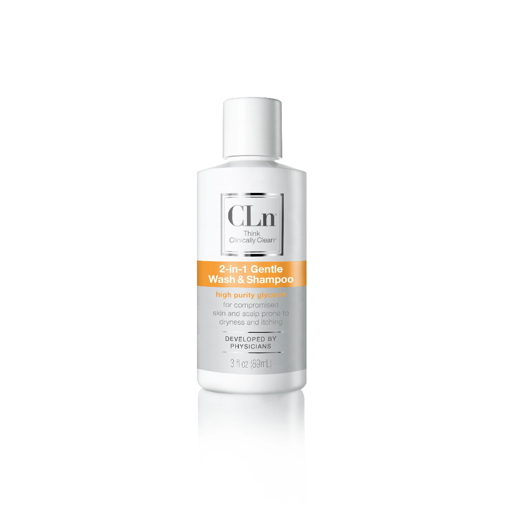 CLn 2-in-1 Gentle Wash & Shampoo 3 fl. oz.