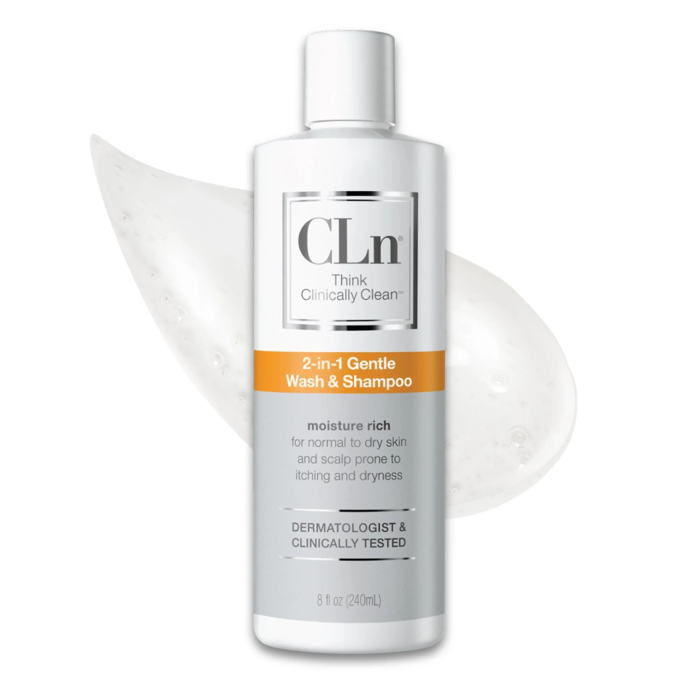 CLn 2-in-1 Gentle Wash & Shampoo 8 fl. oz.