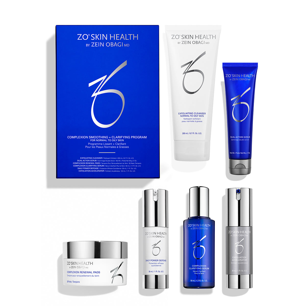 ZO Skin Health Complexion Smoothing + Clarifying Program All Products