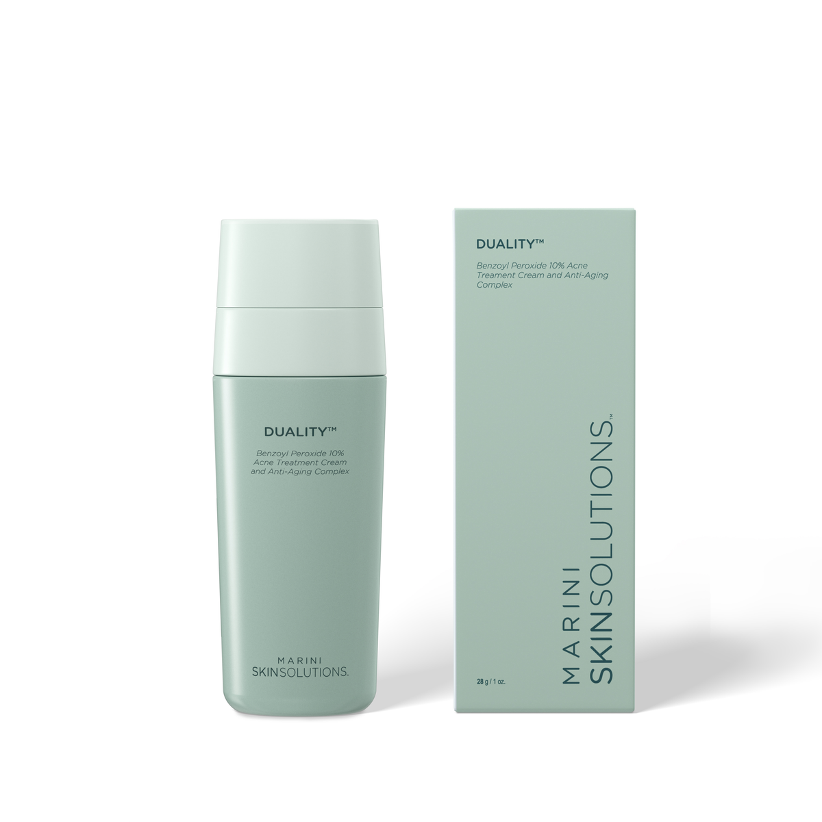 Marini Skin Solutions Duality Bottle and Box