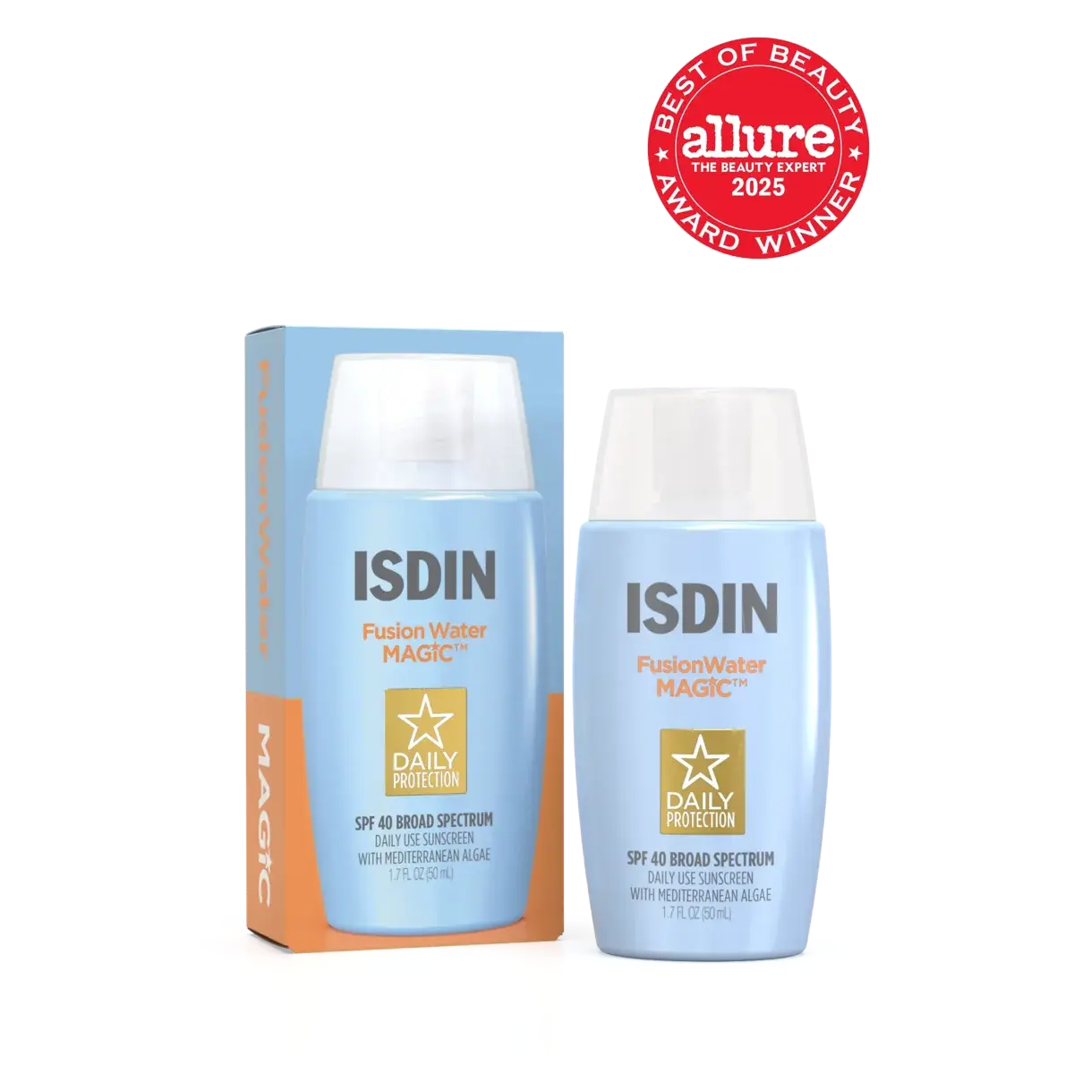 ISDIN Fusion Water Magic with Allure 2025 seal