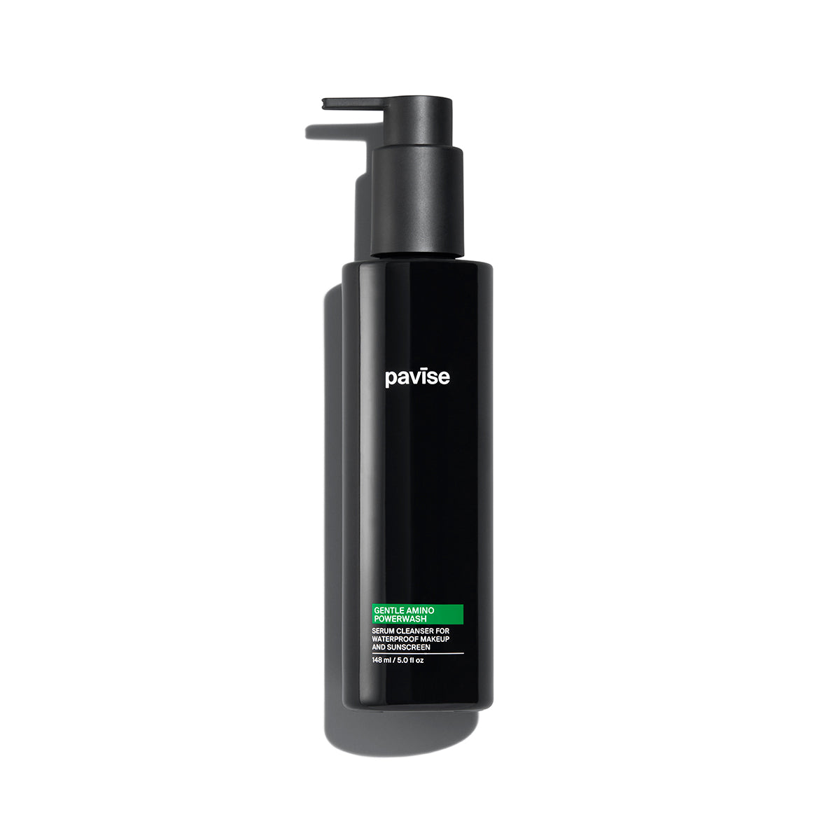 Pavise Gentle Amino Powerwash cleanser bottle. 148mL/5 oz size