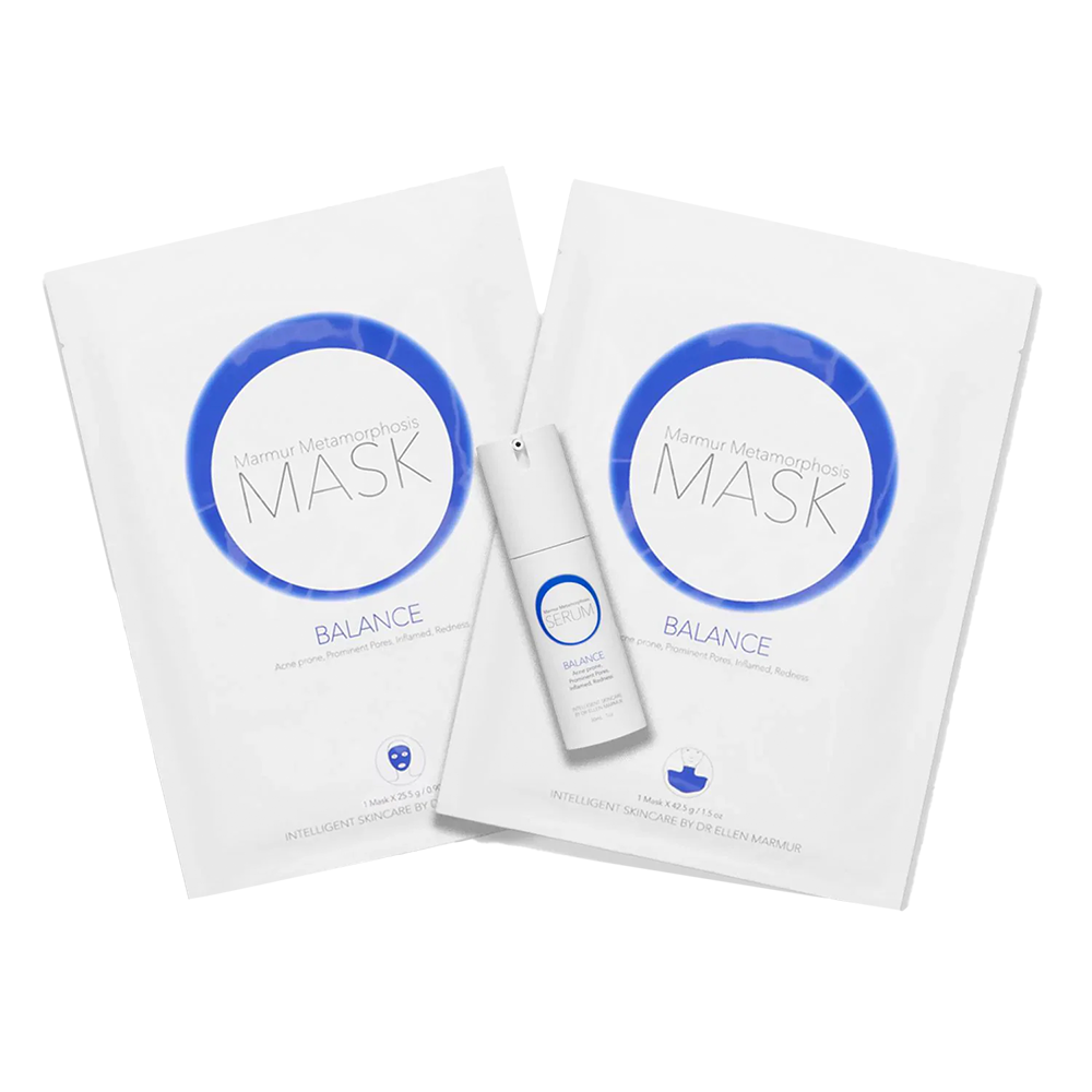 MMBalance Starter Set with face and check mask and serum