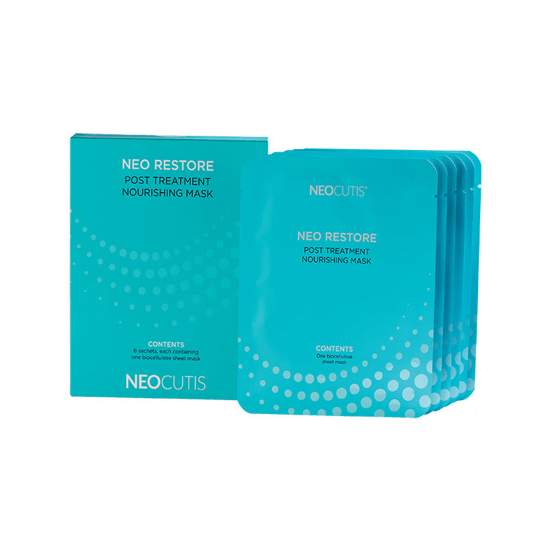NeoCutis Neo Restore post-treatment nourishing mask, 6 pack.