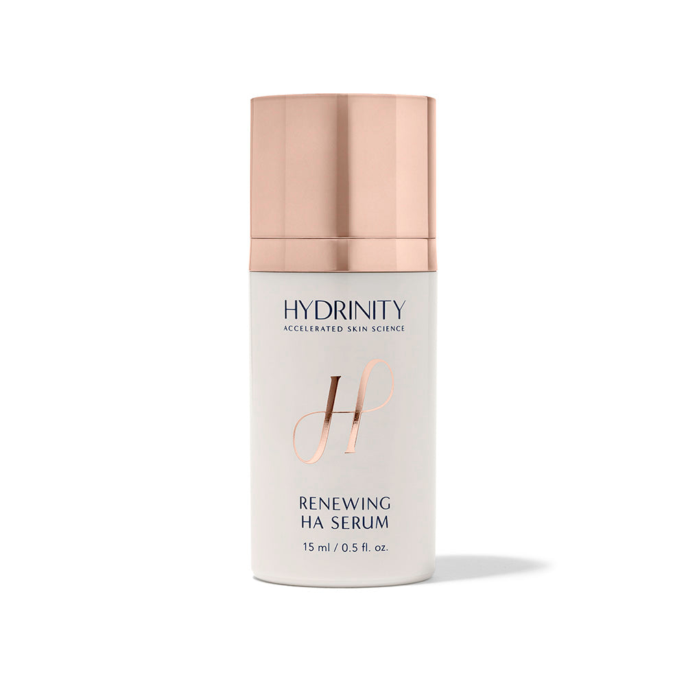 Hydrinity Renewing HA Serum 15mL Size on white background
