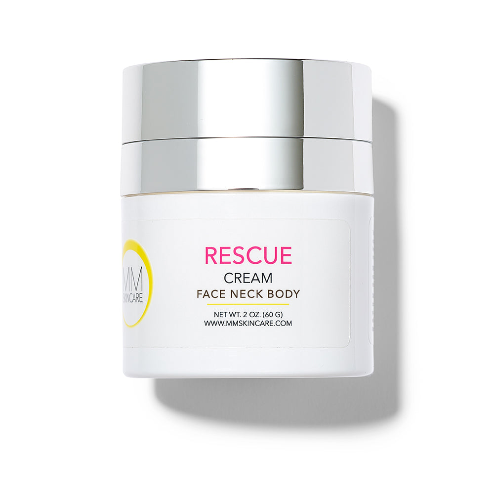 MMSkincare Rescue Cream Face Neck Body 2oz size