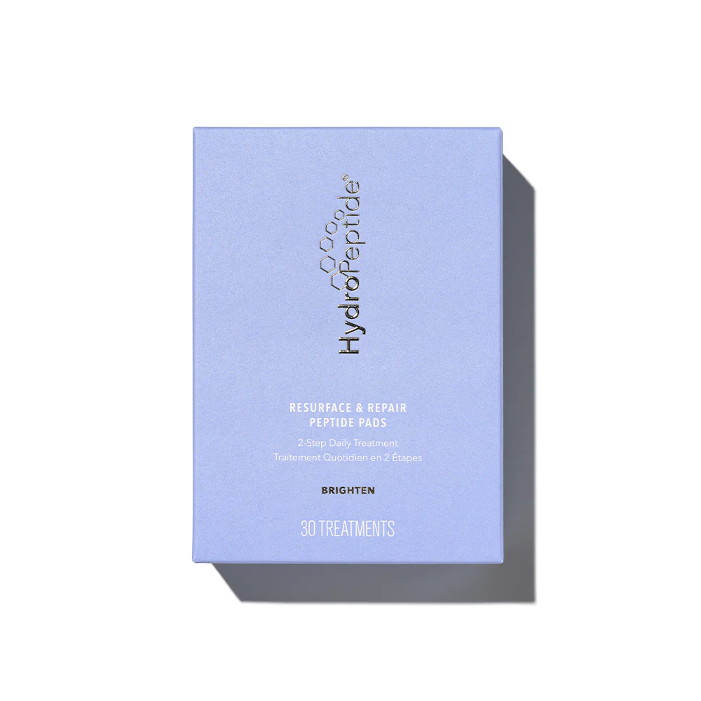 HydroPeptide Resurface & Repair Peptide Pads box with 30 treatments