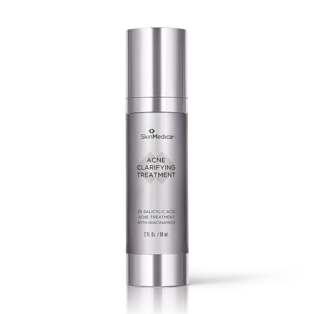 SkinMedica Acne Clarifying Treatment 2% treatment with niacinamide. 2 fl oz/60mL size
