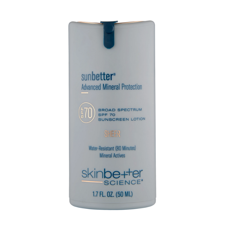 skinbetter science sunbetter SHEER SPF 70 Lotion 1.7 fl oz / 50 ml