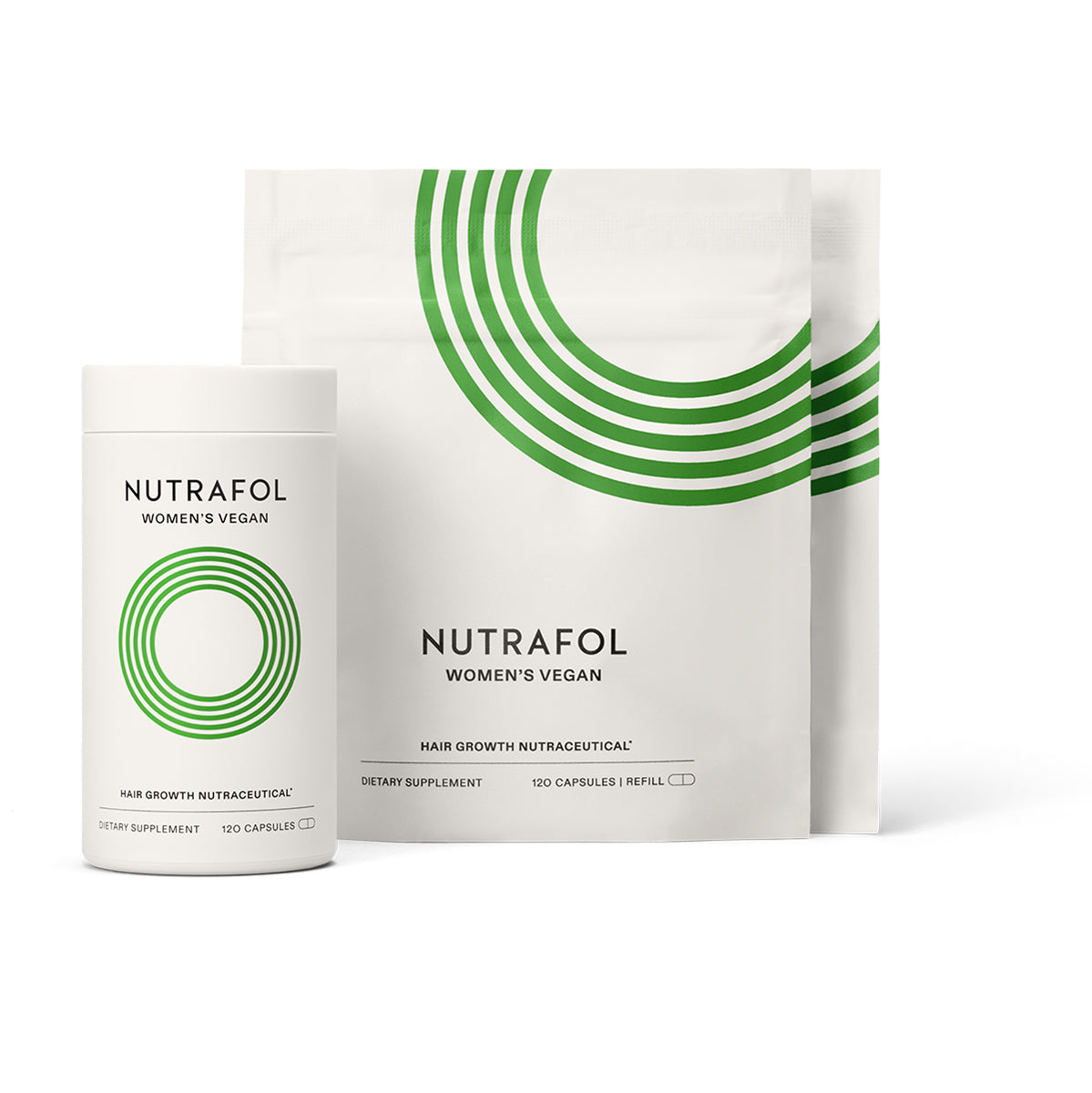Nutrafol Women's Vegan dietary supplement, 90 day supply. 